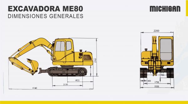 Excavadora ME80 - 10583206N